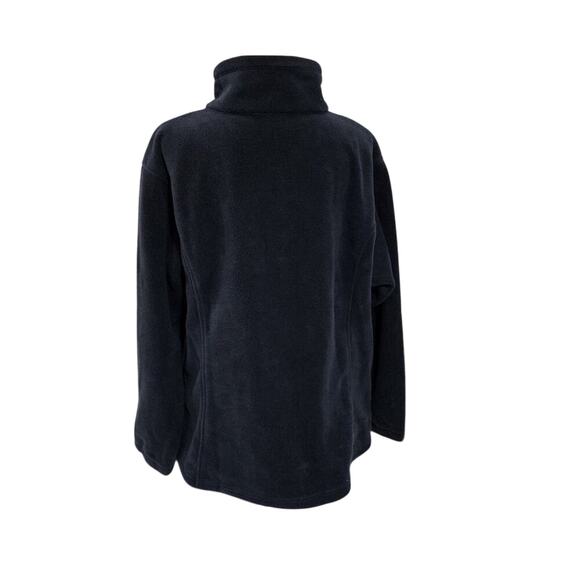 Columbia black full zip fleece jacket plus size 3X new!! - Picture 2 of 6